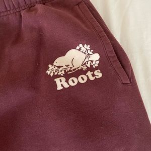 Roots Mens Original Sweatpant in Maroon